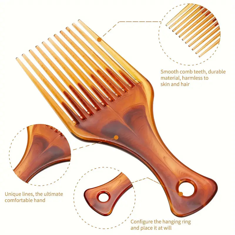 Textured Hair Pick – Lift Tool With Comfortable Grip