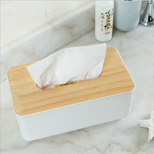 Wooden Texture Tissue Box
Home and Living