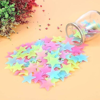 100Pcs Self Adhesive Decorative Stars