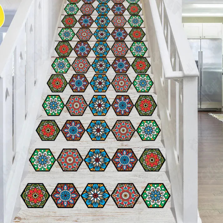 Color Splash Wall Tile Set – 12 Self-Adhesive DIY Tiles, 5x5"