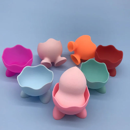 1Pcs Plastic Puff Holder