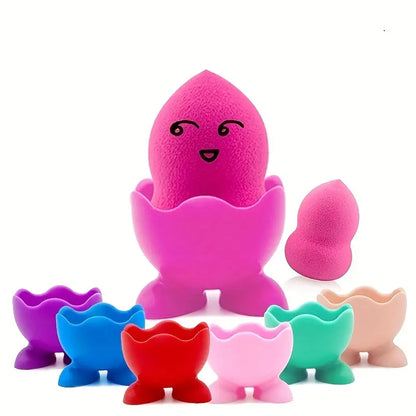 1Pcs Plastic Puff Holder