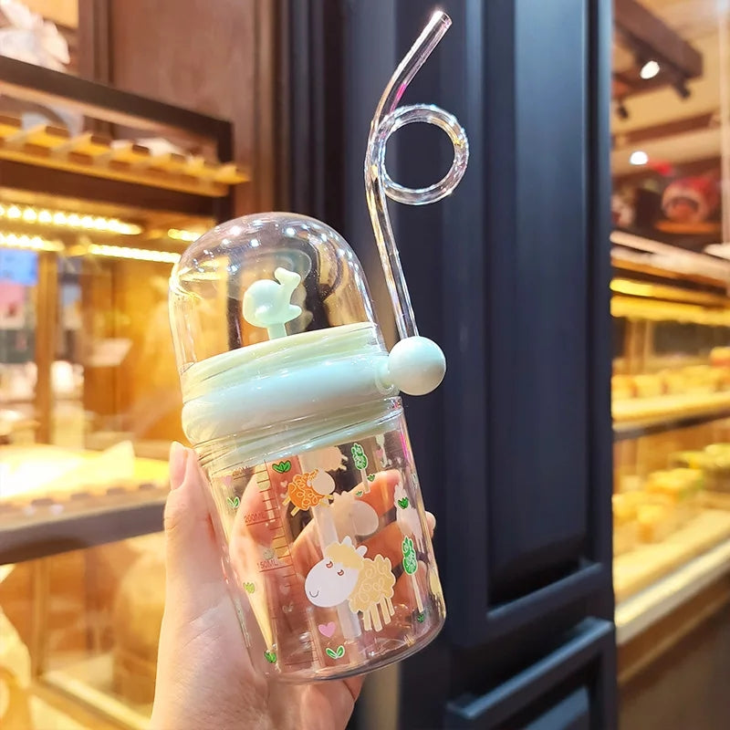 Playful Dolphin Water Bottle for Kids