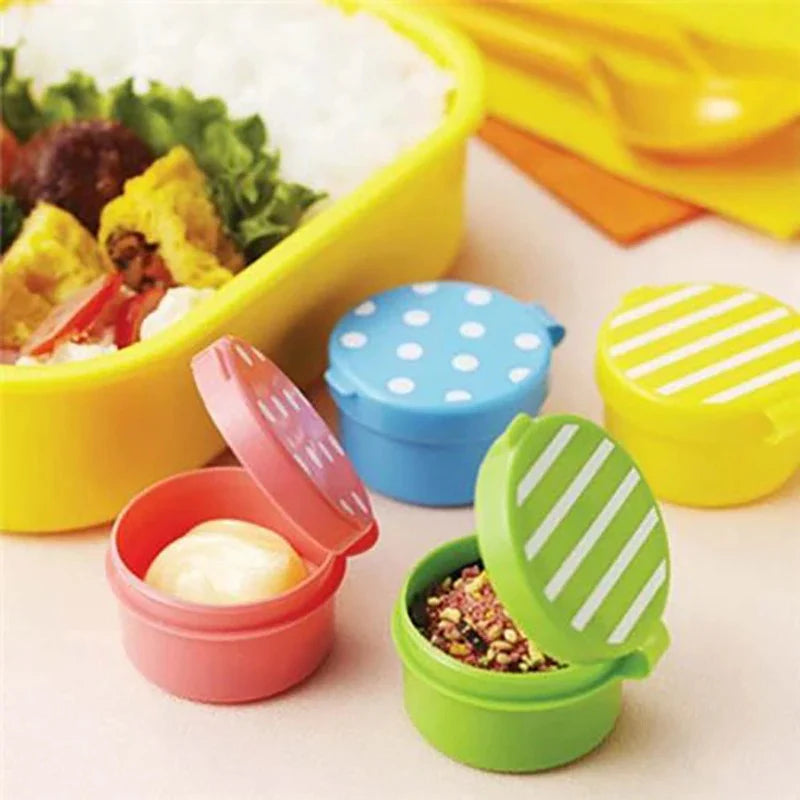 4Pcs Mini Sauce Containers, Home and Living 