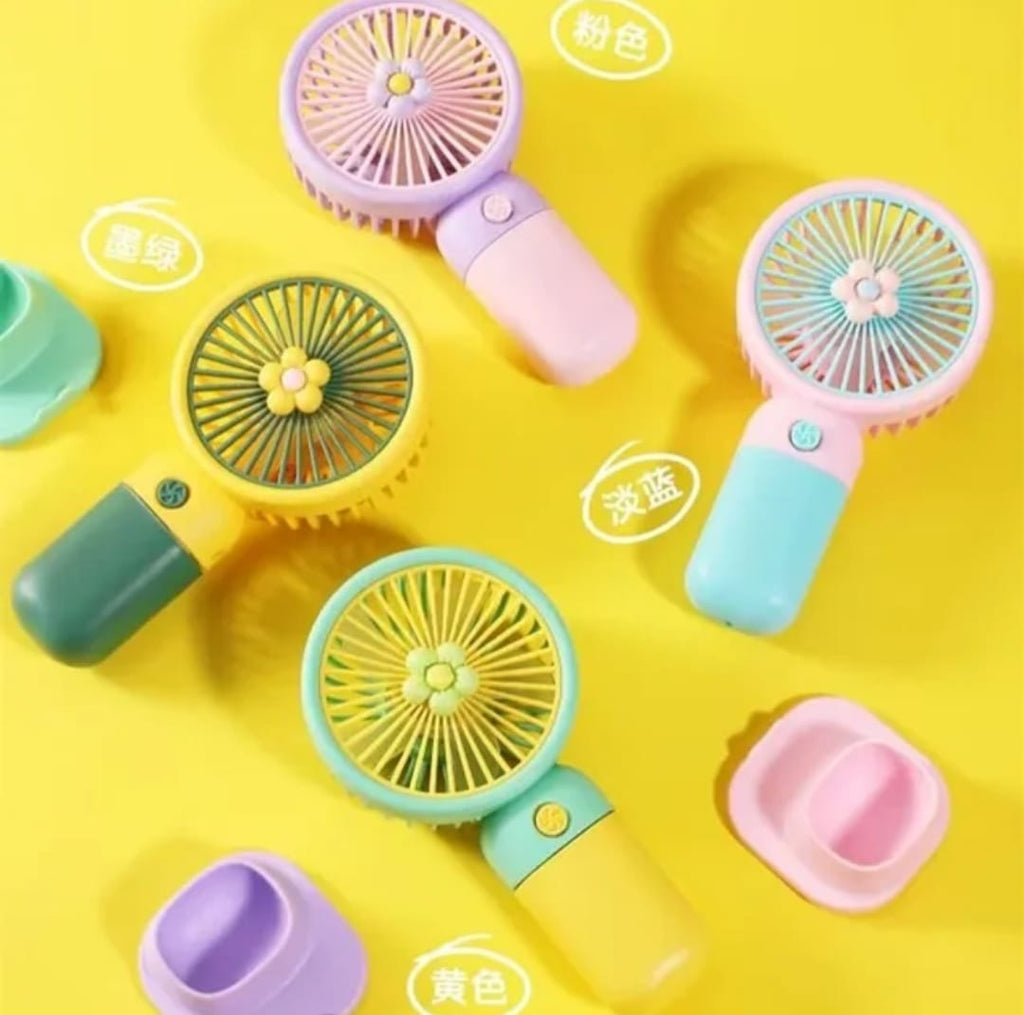 USB Hand Fan – Compact Travel Fan (Surprise Design)