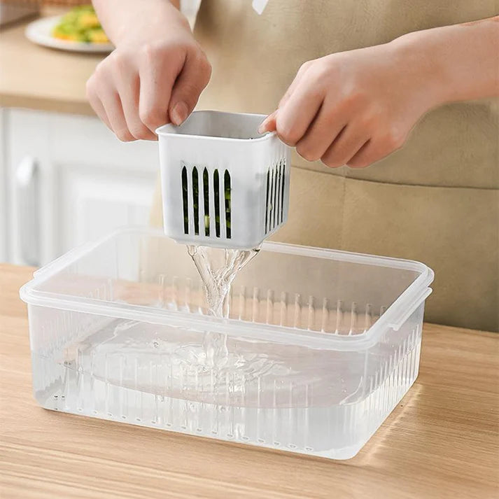 6 Grid Storage Box, Kitchen Accessories 
