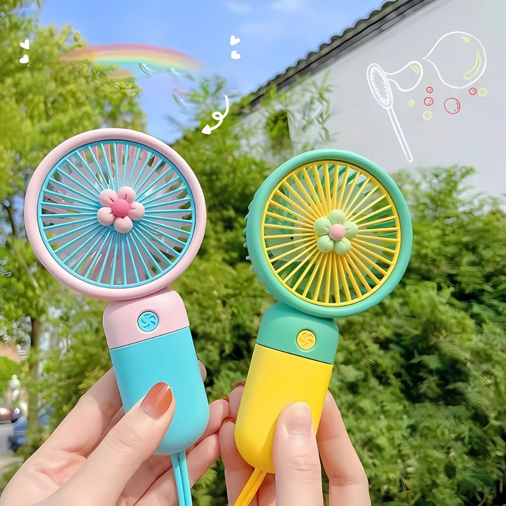 USB Hand Fan – Compact Travel Fan (Surprise Design)