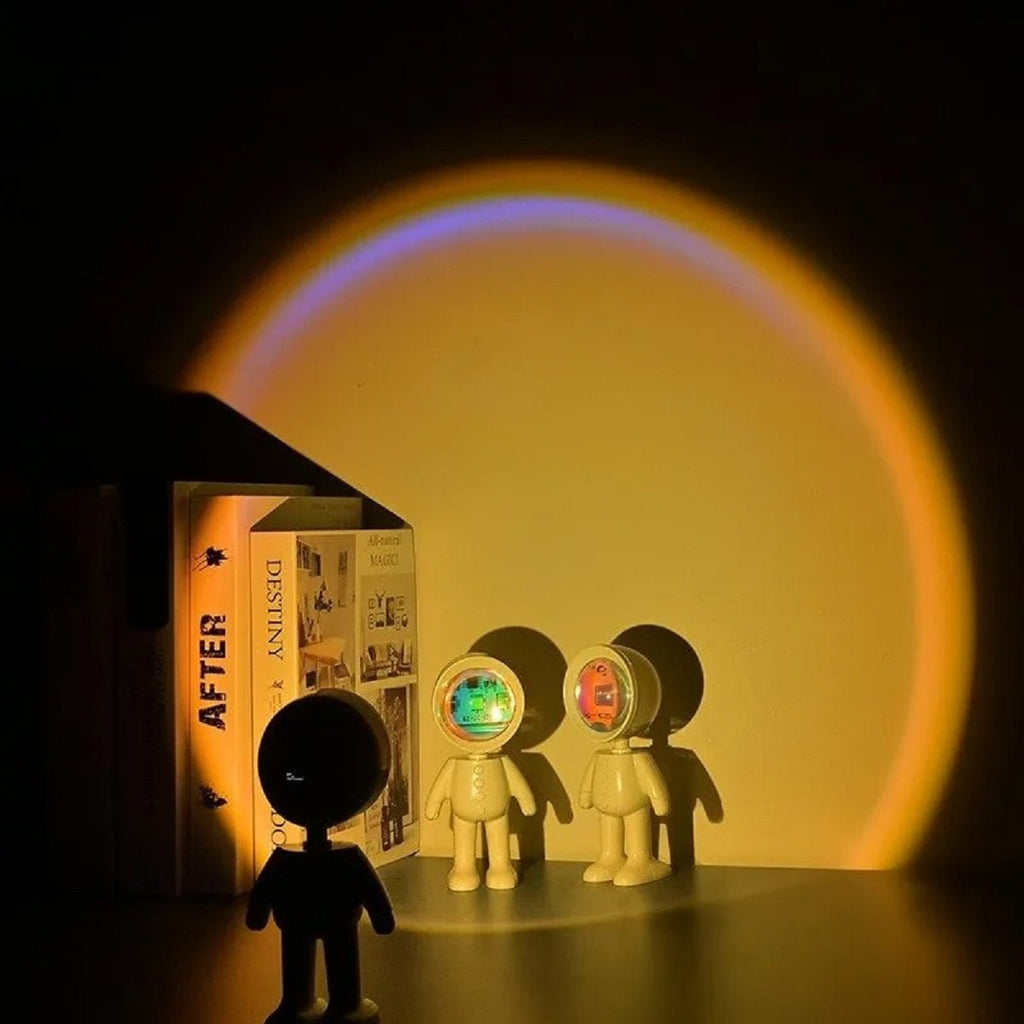 Rechargeable LED Astronaut Lamp