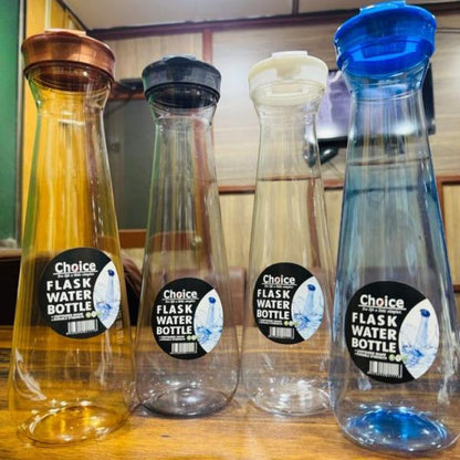 SmartCarry Plastic Flask – 1 Litre – Secure Screw Cap