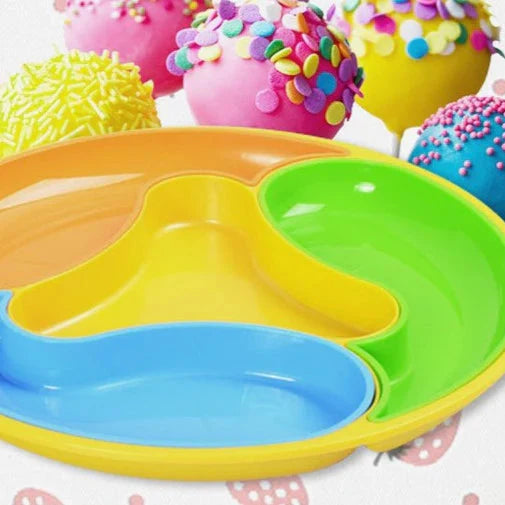 4-In-1 Serving and Storage Dolphin Tray