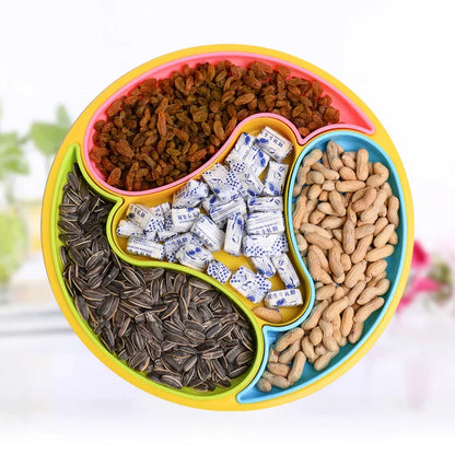 4-In-1 Serving and Storage Dolphin Tray