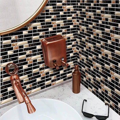 24Pcs 3D Brick Wall Decals – Peel & Stick (7X4.5 Inch)