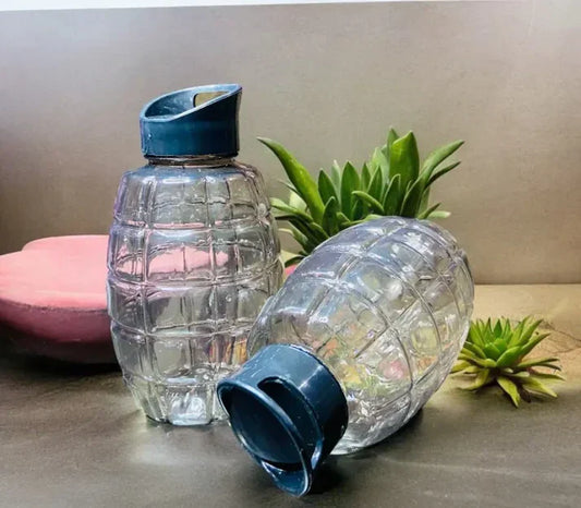 Clear Wave Water Bottle