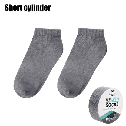 1 Pair Athletic Compression Short Socks For Daily Wear