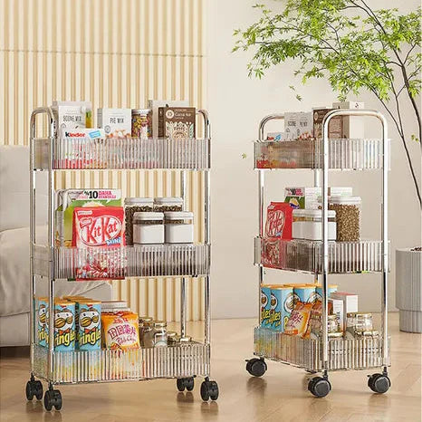 Three-Tier Clear Utility Stand