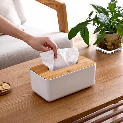 Wooden Texture Tissue Box
Home and Living