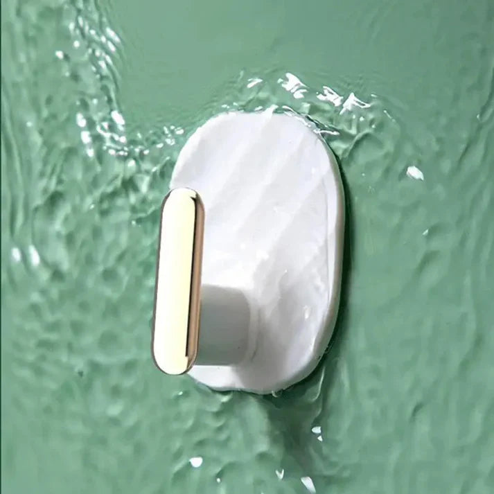 3 Pcs No-Drill Transparent Adhesive Hooks