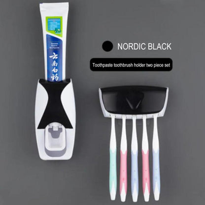 Automatic Toothpaste Black Holder (Randomly Color)
