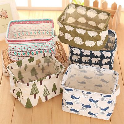 3-Pcs Foldable Organizer Baskets – Random Styles